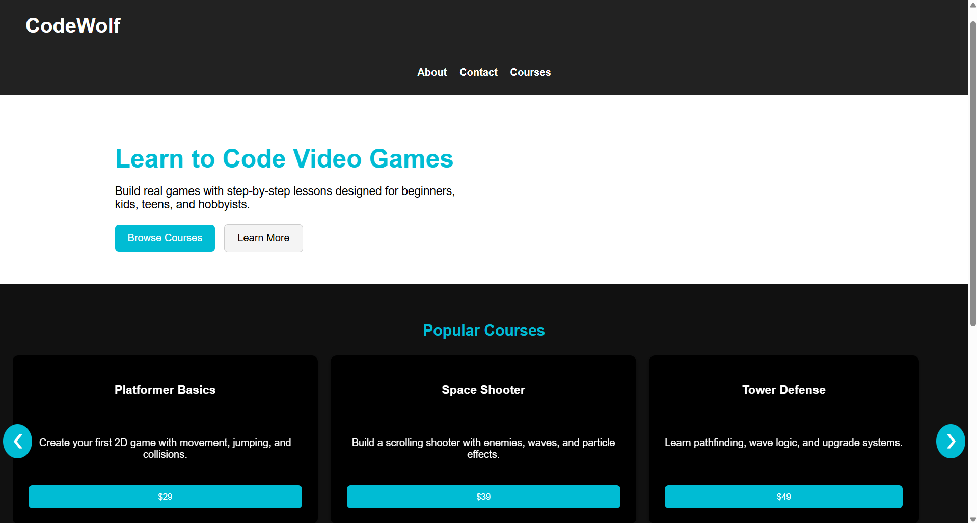 CodeWolf Project